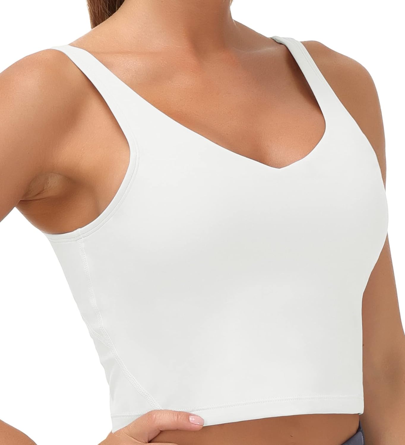 Longline Wirefree Padded Sports Bra with Medium Support
